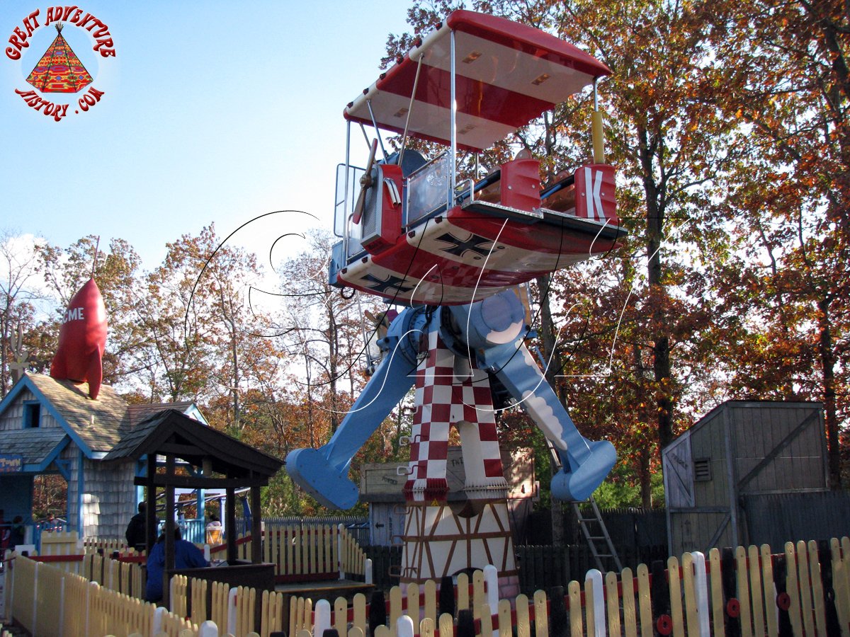 Seaport Barnstormer At Six Flags Great Adventure
